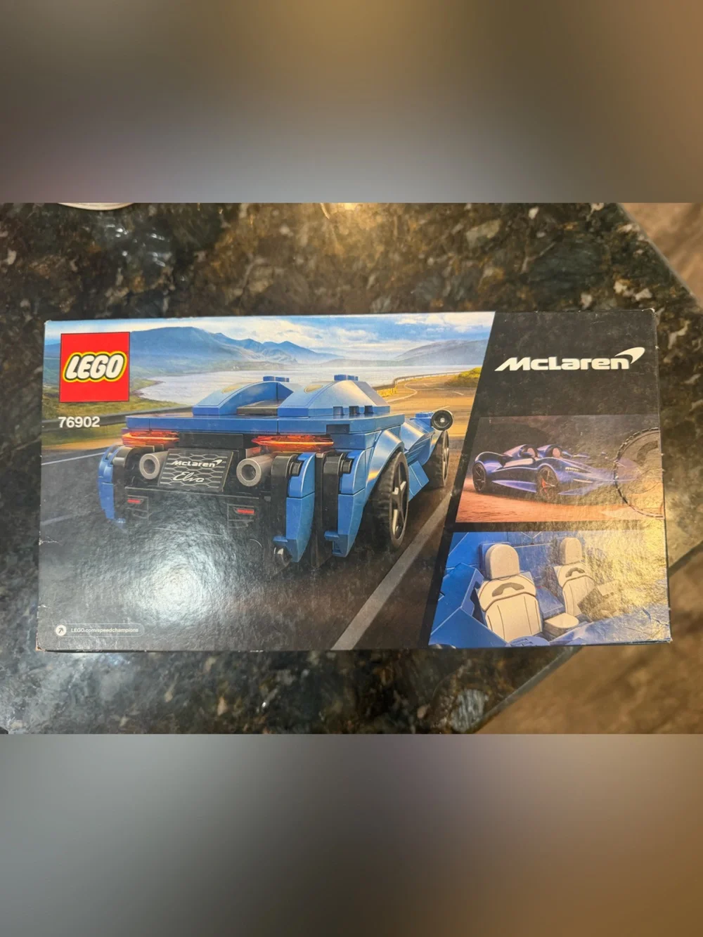 LEGO Speed Champions McLaren Blue Race Car Building Set